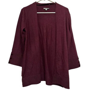 Evolution by Cyrus women’s open front cardigan. Size medium